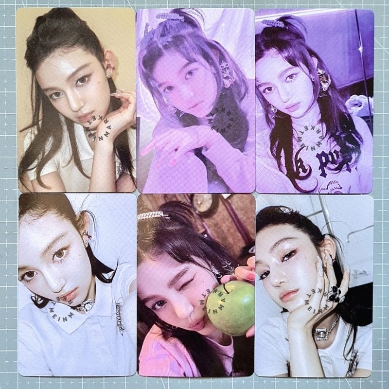 Official NewJeans Photocard 2nd EP GetUP Weverse Album A B C B PC SET Hanni Minji Hyein Haerin Danie