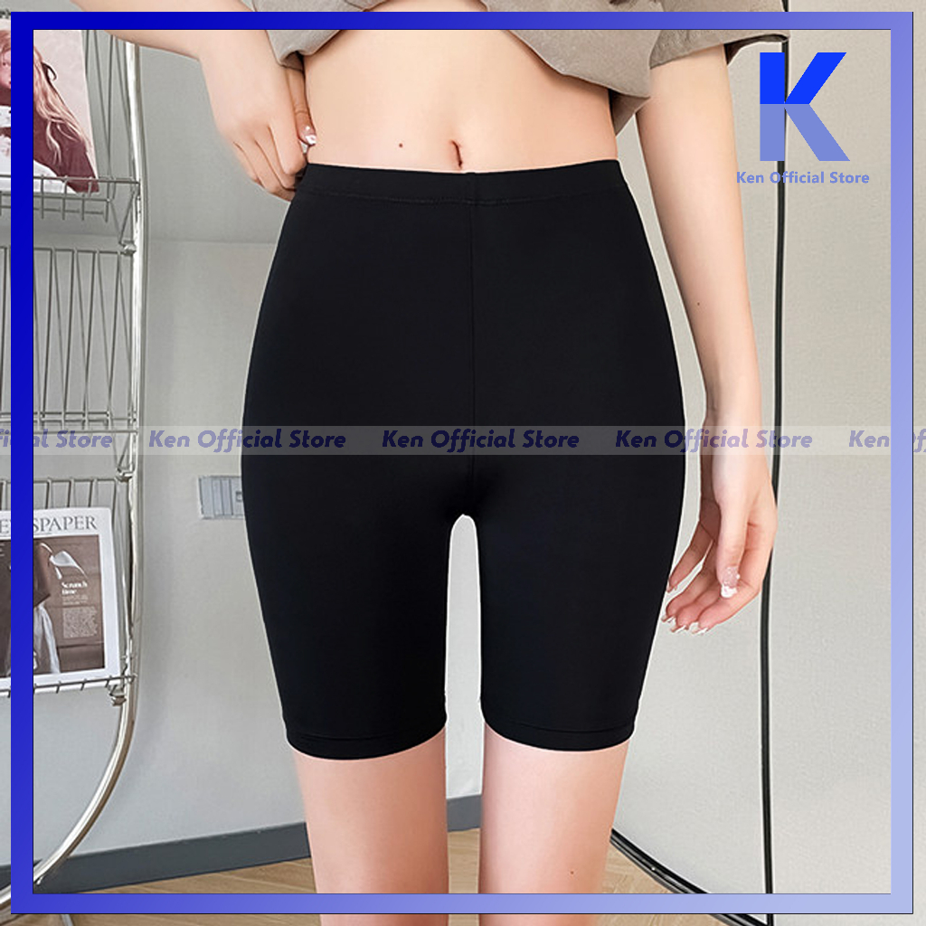 Paket Hemat Isi 5 pcs Celana Legging Hotpants / Shortpants Wanita Spandek Ukuran Standar &amp; Jumbo