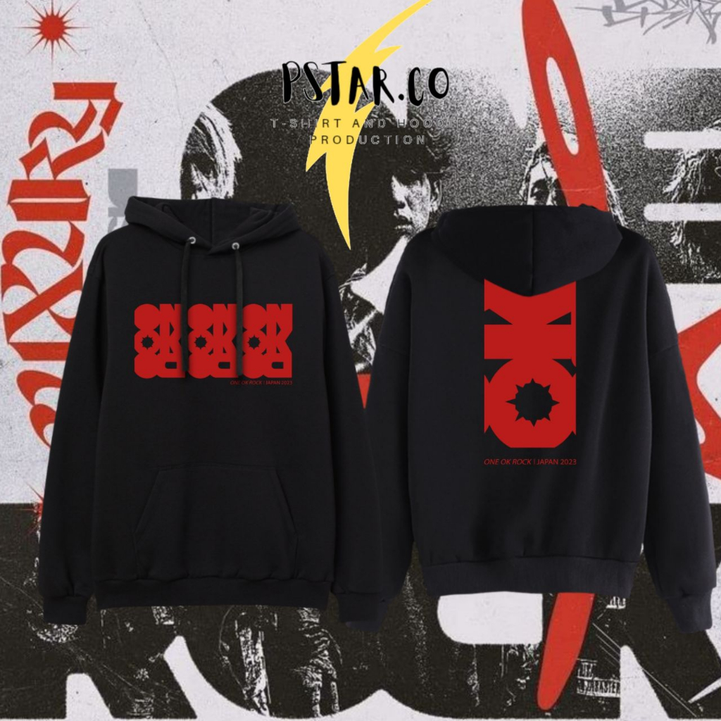 Jaket Hoodie One Ok Rock Merch Official Japan 2023