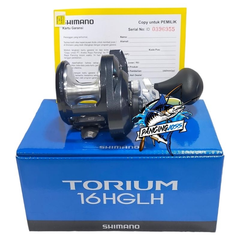 Reel SHIMANO TORIUM 16 HGLH Left Handle BEST SELLER TERMURAH BEST SELLER