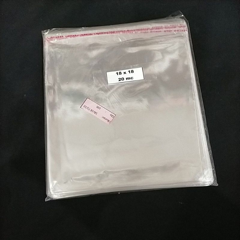 plastik opp lem 18 x 18