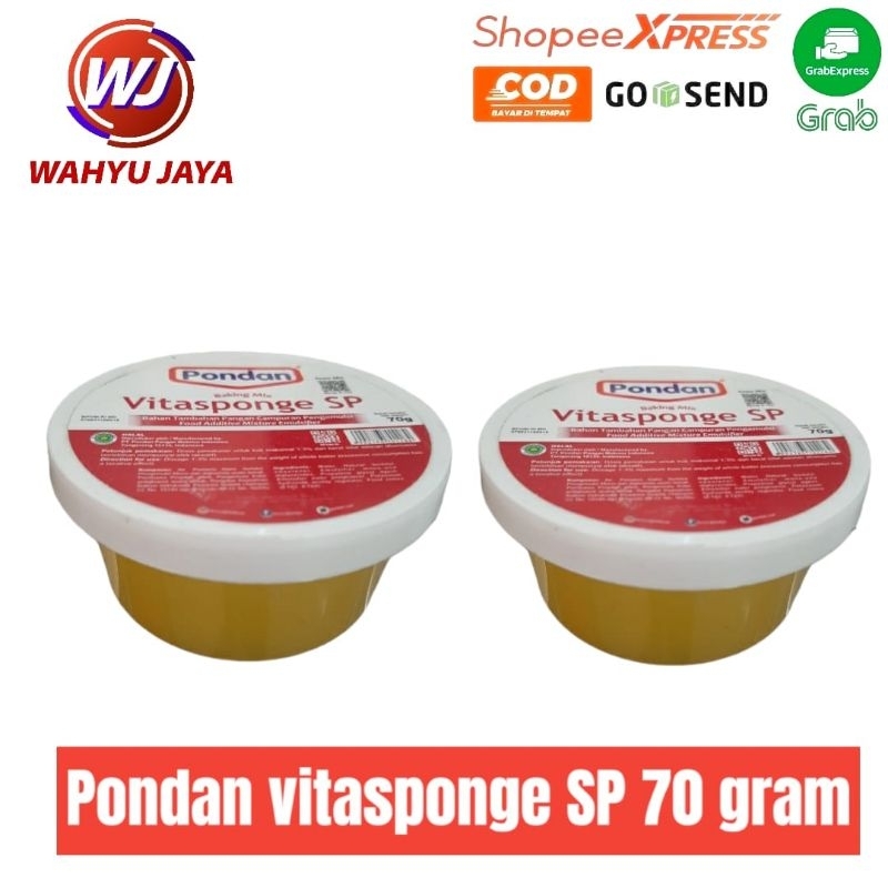 

Pondan vitasponge SP 70 gram