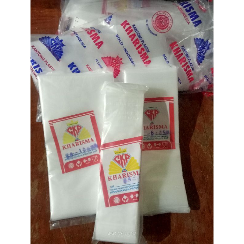 plastik PE kharisma es lilin jus soya