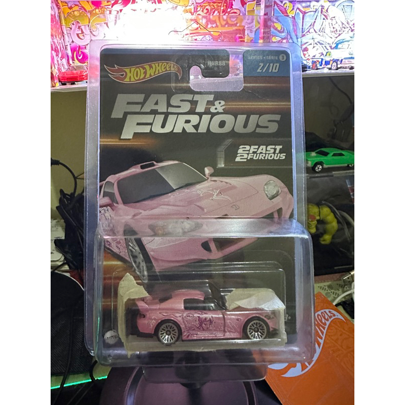 Suki Honda S2000 pink Fast Furious