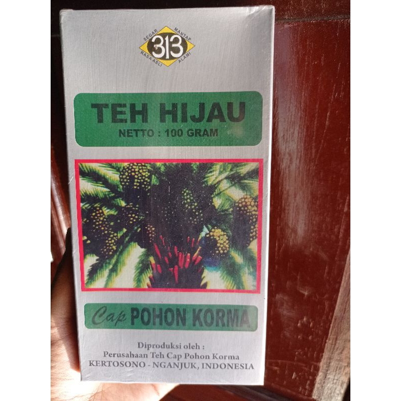 

TEH HIJAU cap POHON KORMA