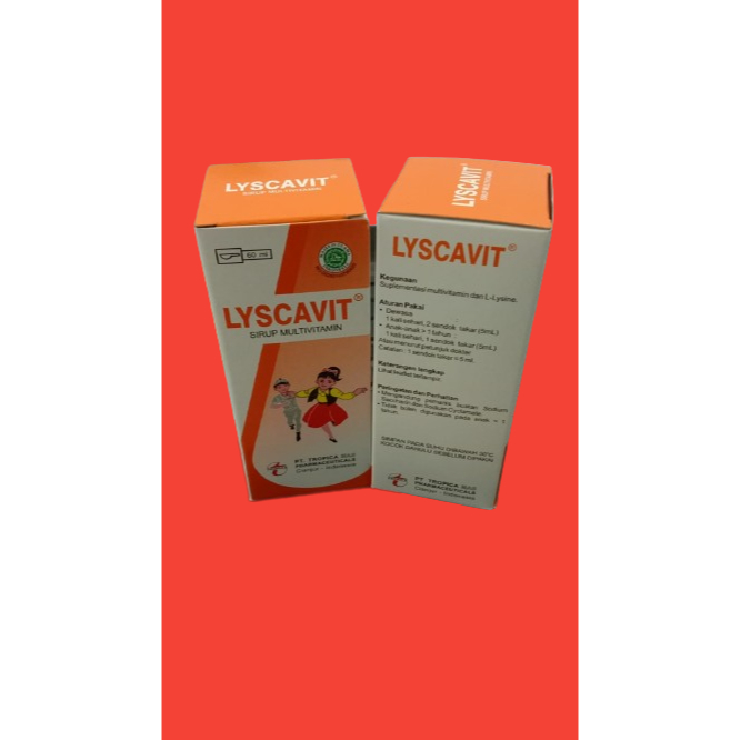 LYSCAVIT SIRUP 60ML MULTIVITAMIN