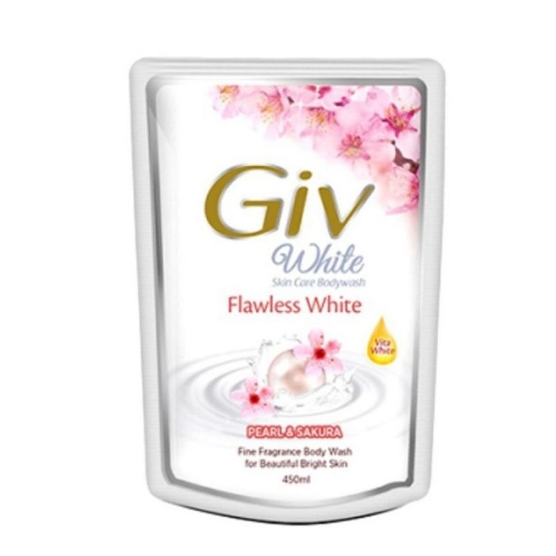 Giv White Bodywash Pearl & Sakura 400ml