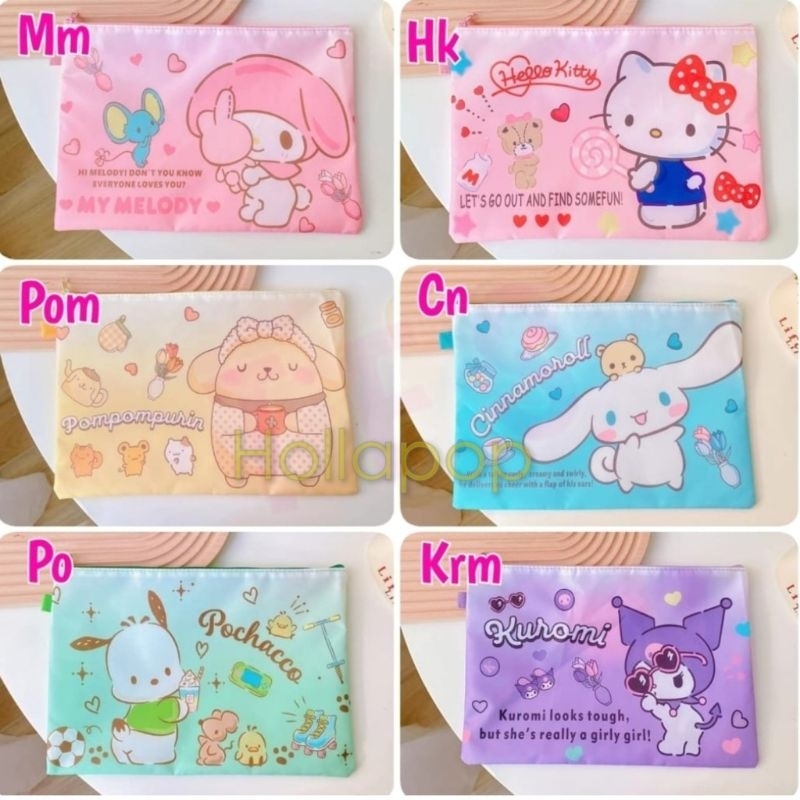 

HOP Map file Kuromi Cinnamoroll My Melody Hello Kitty Pompompurin Pochaccob A4