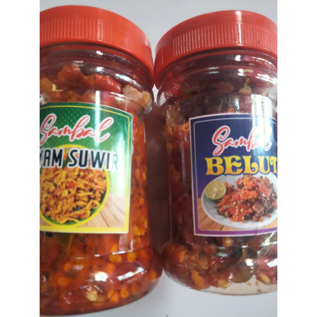 

sambal ayam suwir kemasan 150 ml