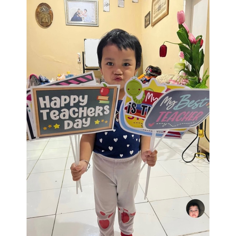 RB TEACHERS DAY PROPS PHOTOBOOTH PROPS HARI GURU READY STOCK ONLY
