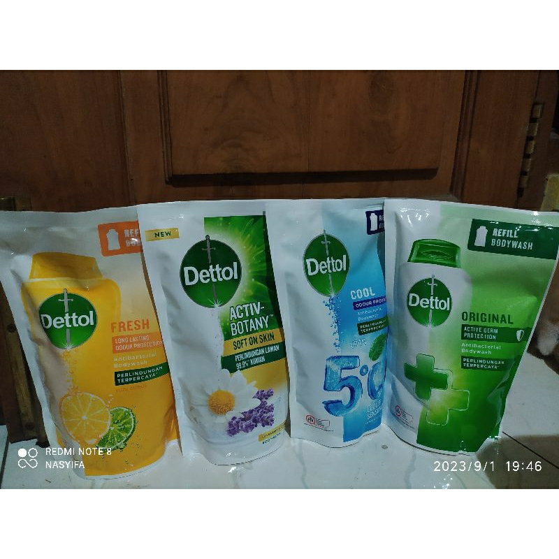 Dettol Sabun Mandi cair 410ml