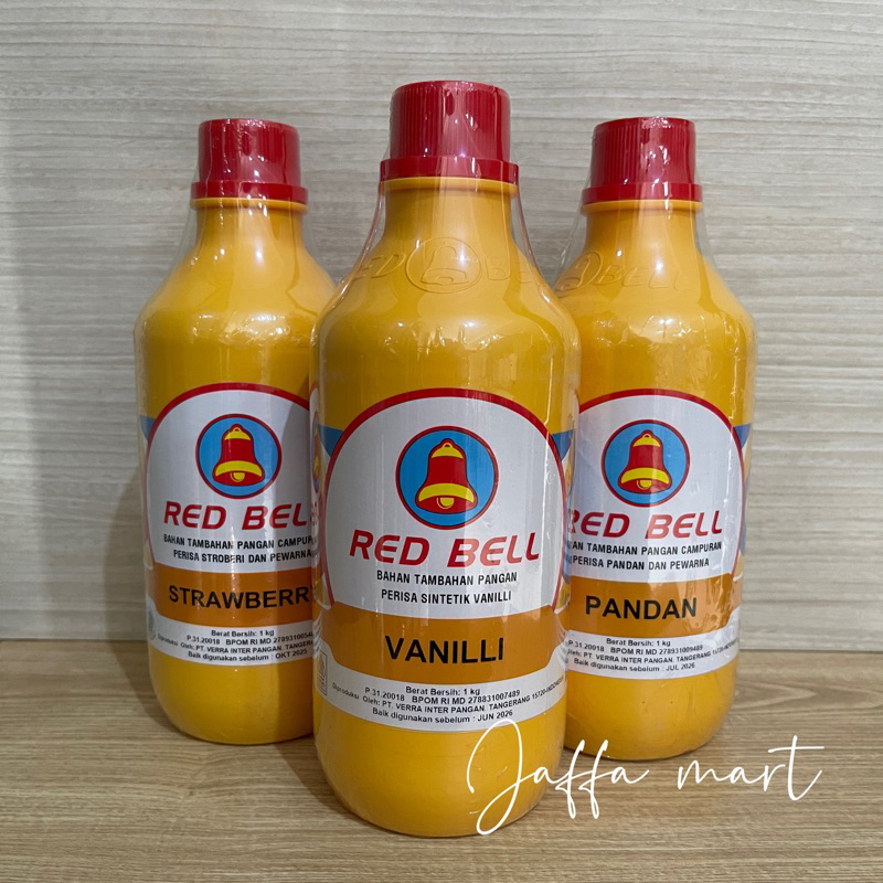 

✨️JAFFA MART✨️ RED BELL/REDBELL Pasta Perisa Pewarna 1KG - ANEKA RASA