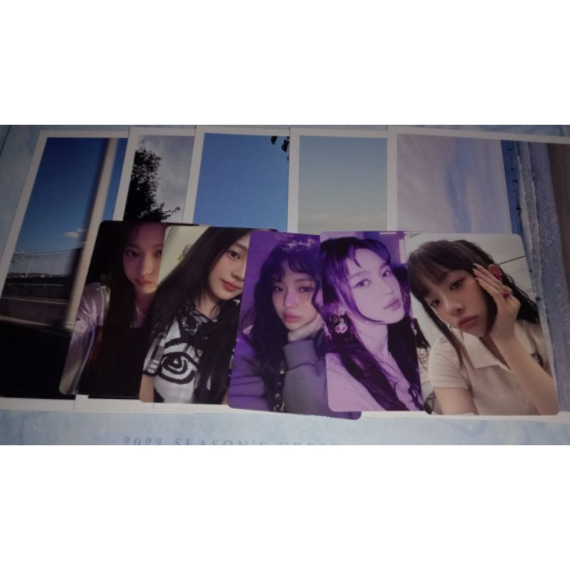 [BISA REQ CO LIVE OREN] Photocard PC New Jeans Get Up Bunny Beach Bag Pink Ver Minji Hyein Danielle 