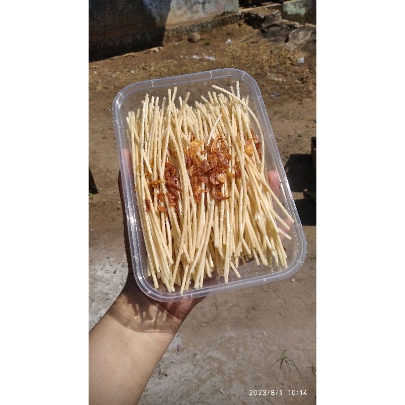 

Mi lidi rasa Asin bawang goreng