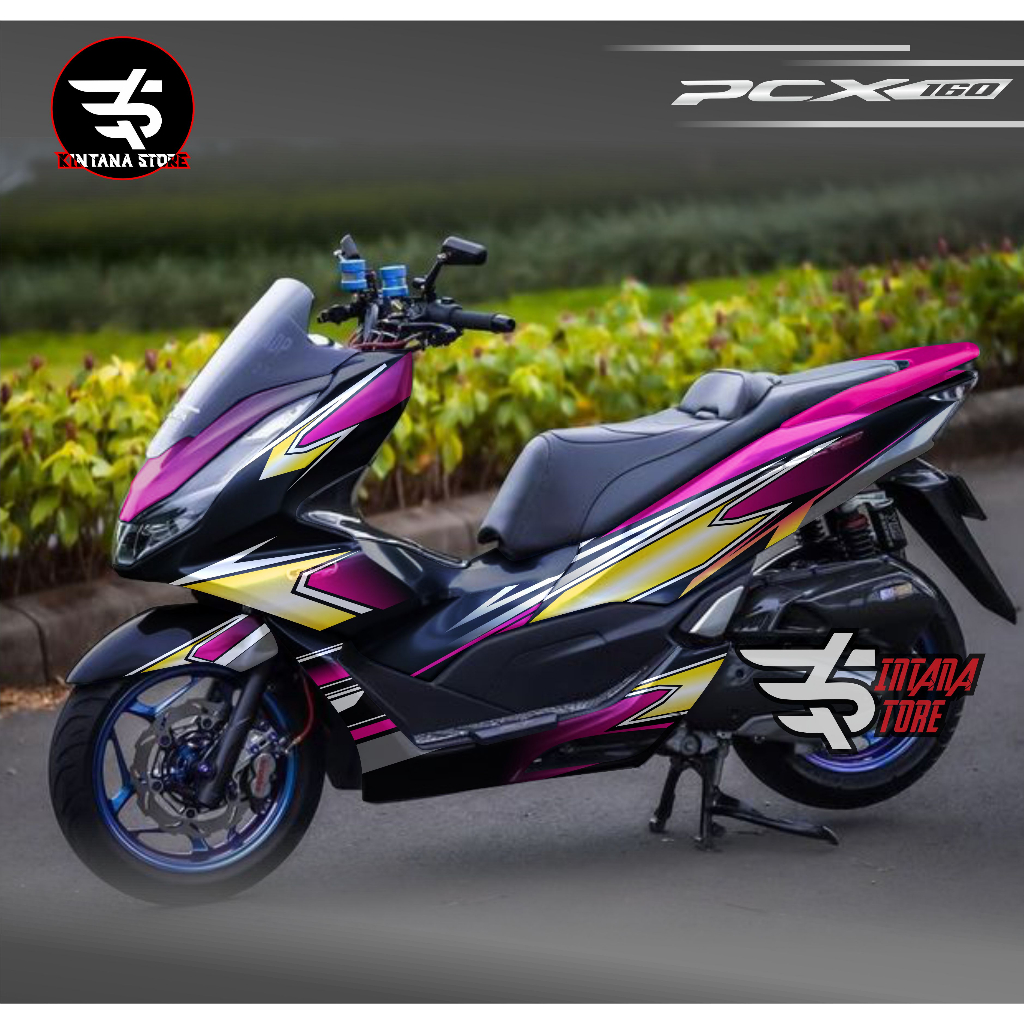 decal pcx 160 sticker full body motif terbaru sticker varasi motor honda pcx new