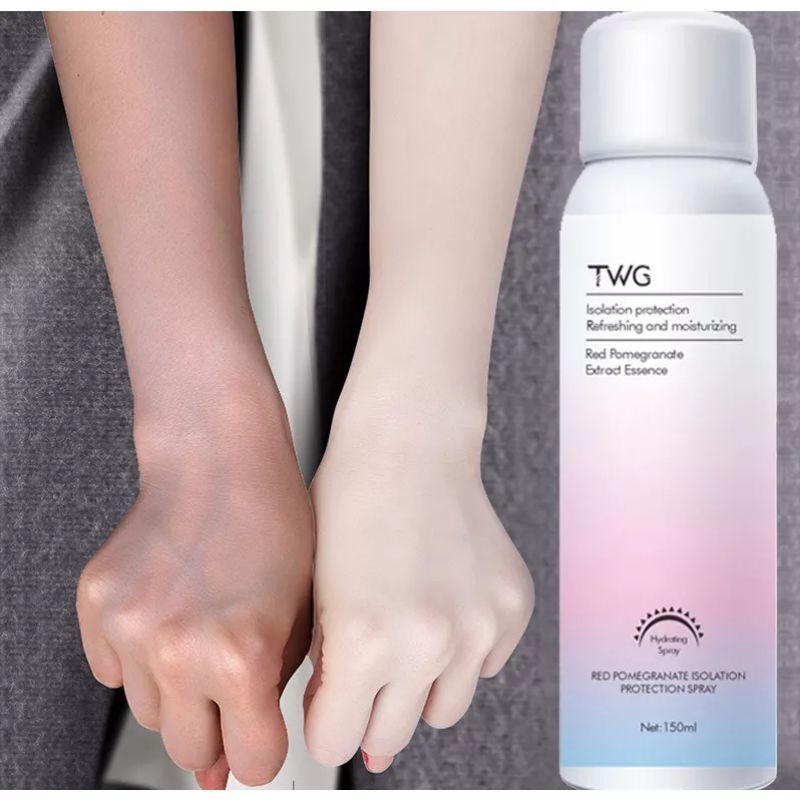 Lotion Pemutih Kulit Permanen body lotion Pemutih Badan Twg Whitening Spray 150 Ml Ampuh Memutihkan 