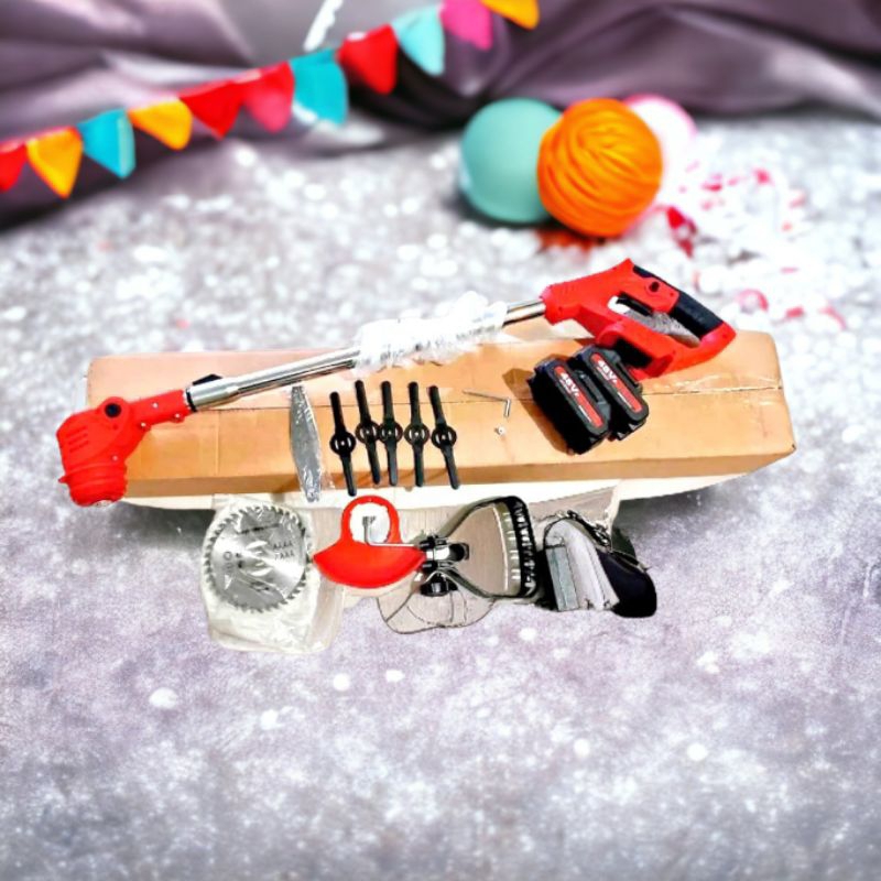 DEKWE Mesin Potong Rumput Baterai 48VF/48Volt