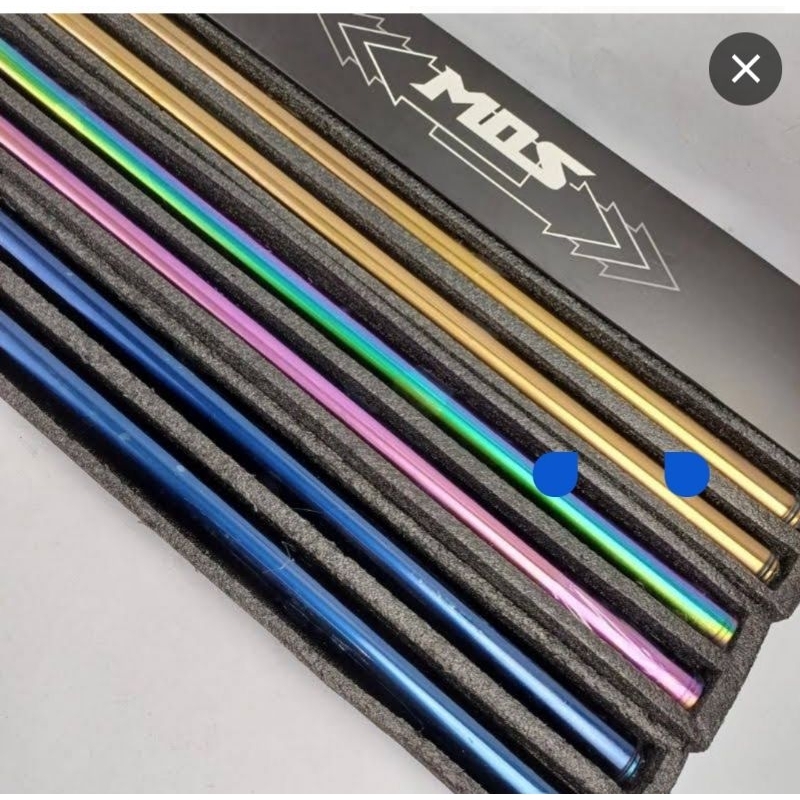 as skok ukuran 33  as gold-blue rainbow pnp ninja vixon scorpio