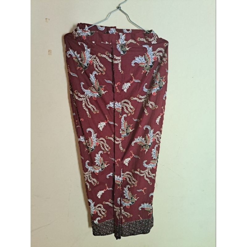 ( Preloved )Rok Jarik jadi panjang 90cm LP 74