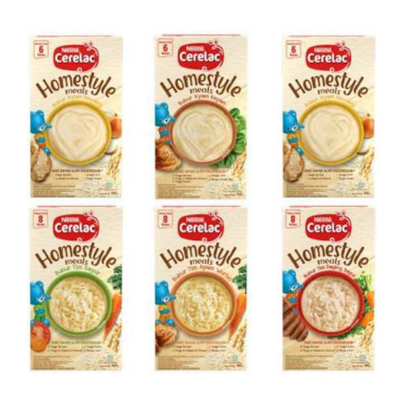 Cerelac Bubur Bayi 6 bulan & Tim 8 Bulan