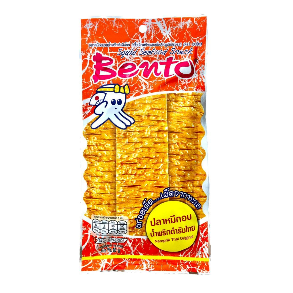 

Bento Squid Seafood Snack 18 Gram