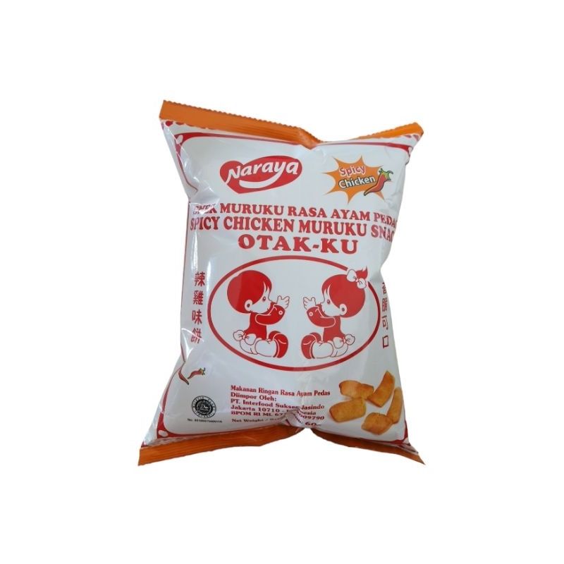 

Naraya Snek Muruku Rasa Ayam Pedas 65g - Spicy Chicken