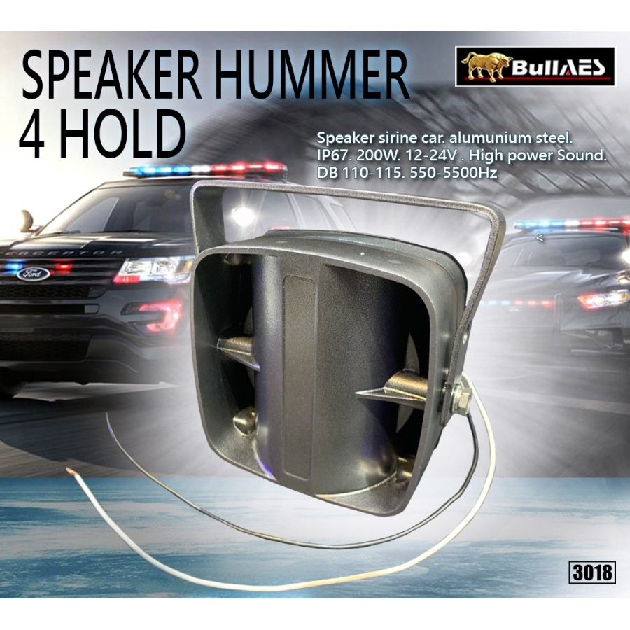 SPEAKER HUMMER 4 HOLE 100 WATT TOA HIGH POWER SPEAKER