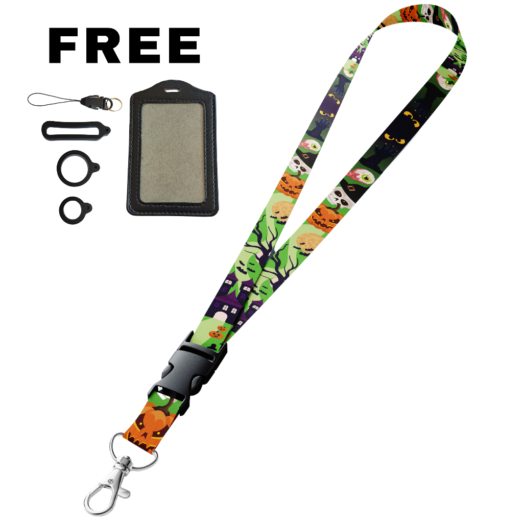 

Lanyard Tali ID Card/Pods - Halloween S1