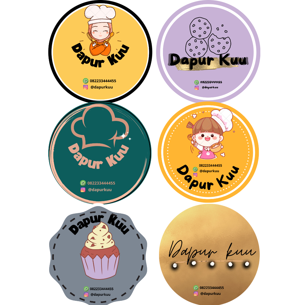 

CETAK STIKER LABEL/STIKER CUSTOME LUCU