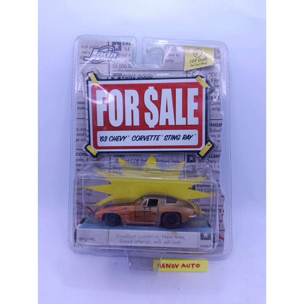 Jada For Sale 63 Chevy Corvette Sting Ray