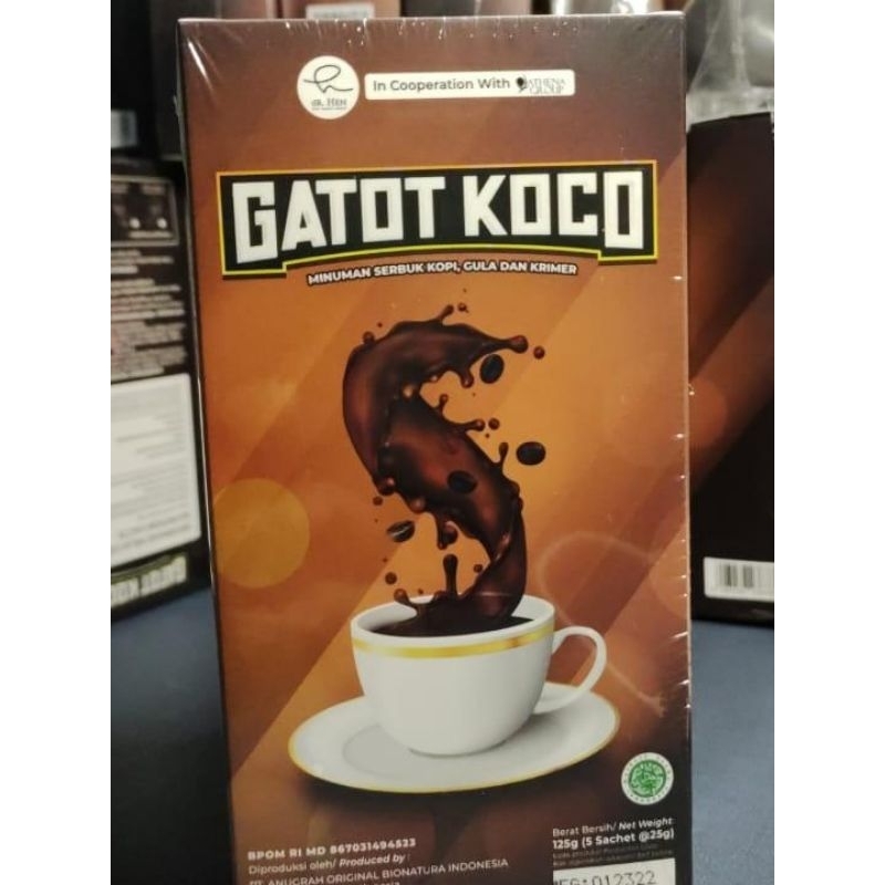 

KOPI GATOT KOCO Original by: dr. Richard lee