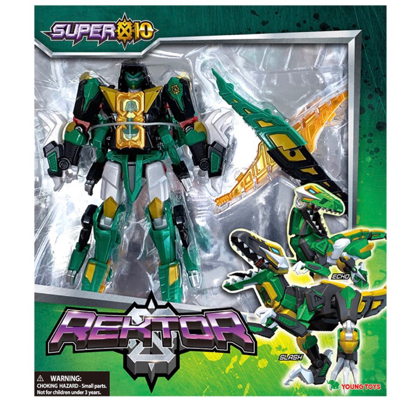 Super 10 S1 Robot Rektor Original Young Toys Korea