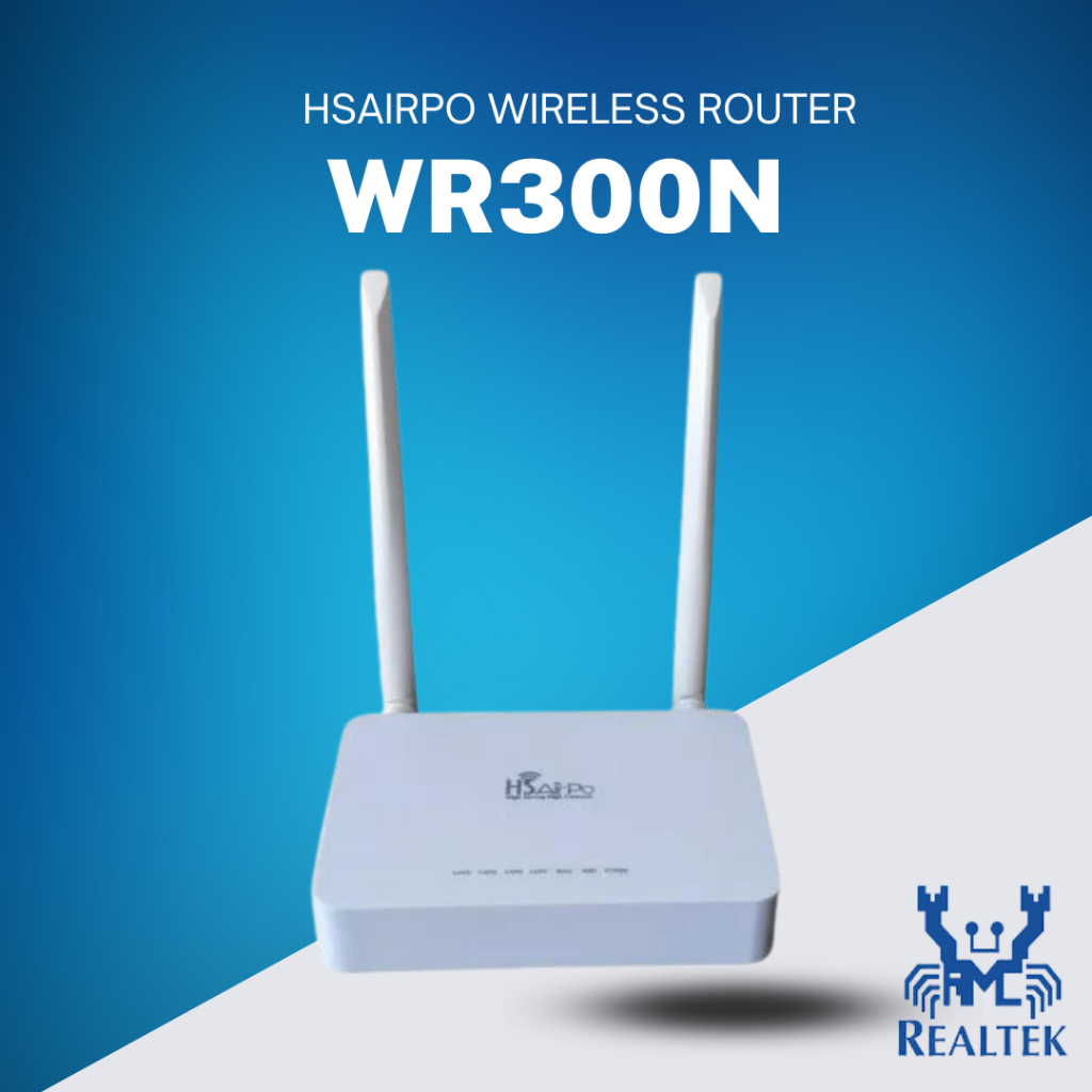 WIRELESS ROUTER HSAIRPO WR300N 300Mbps