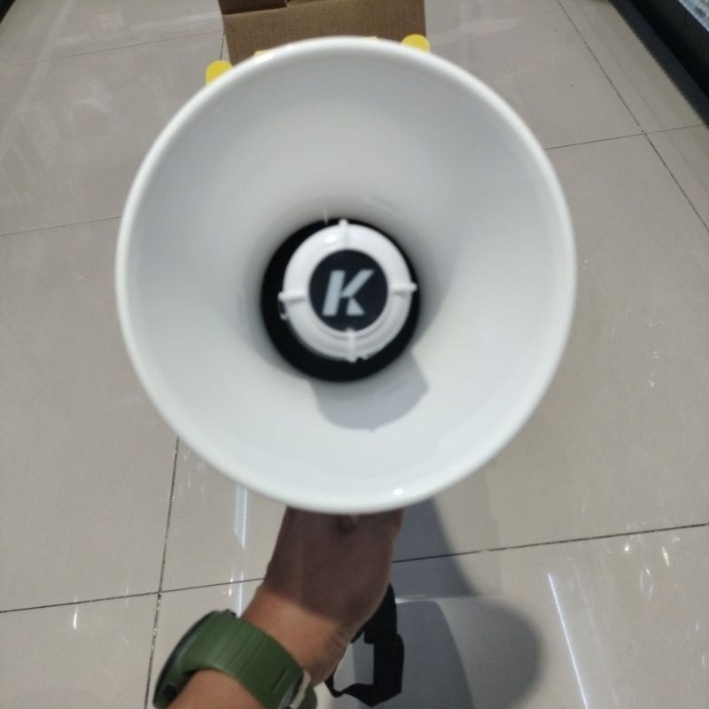 Krisbow Megaphone Rechargeable 1500 Mah/ toa