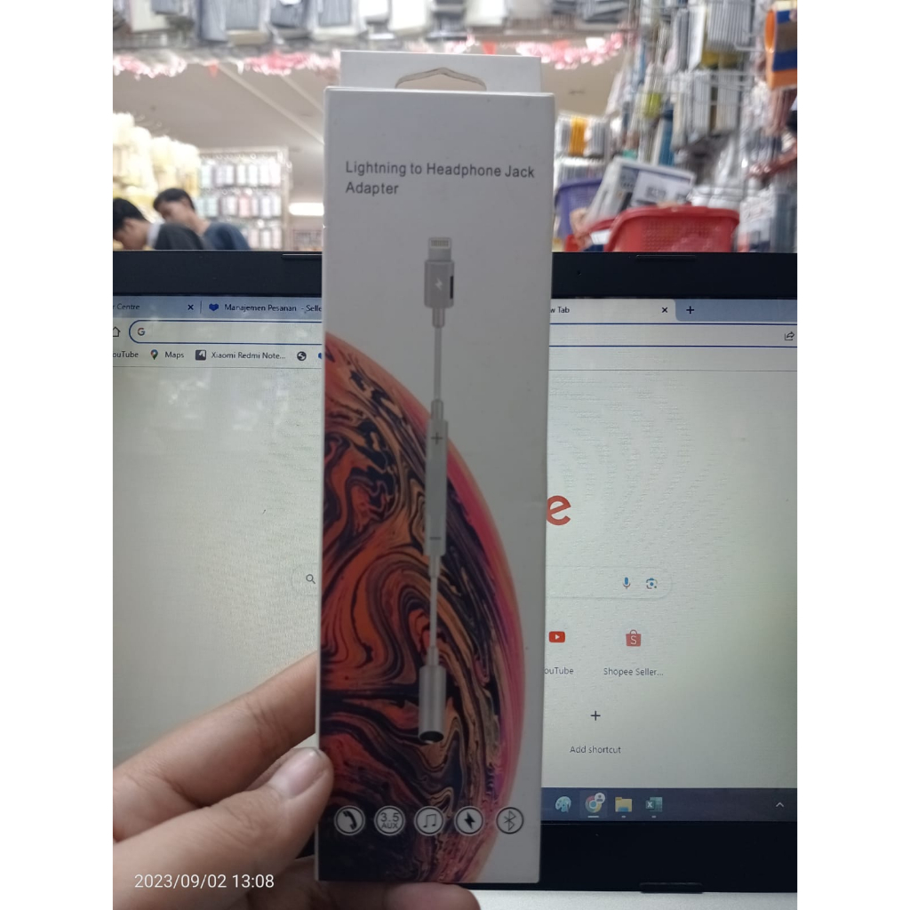 kabel lightning to headphone jack adapter