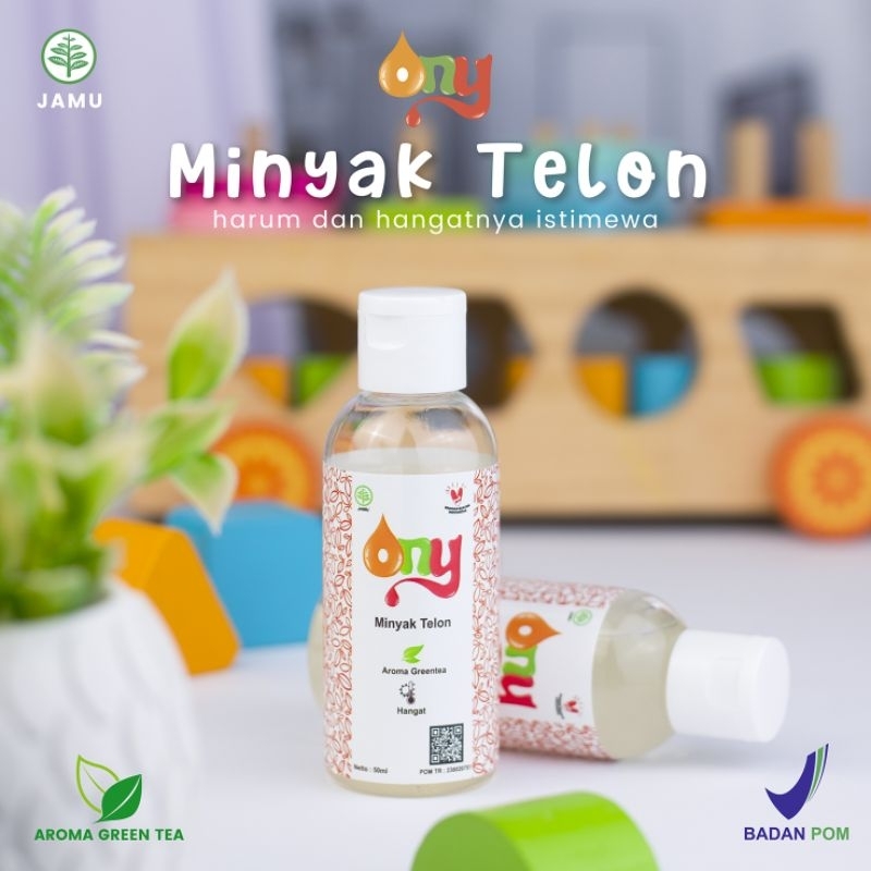 MINYAK TELON BAYI/Minyak telon aroma greentea/ony minyak telon
