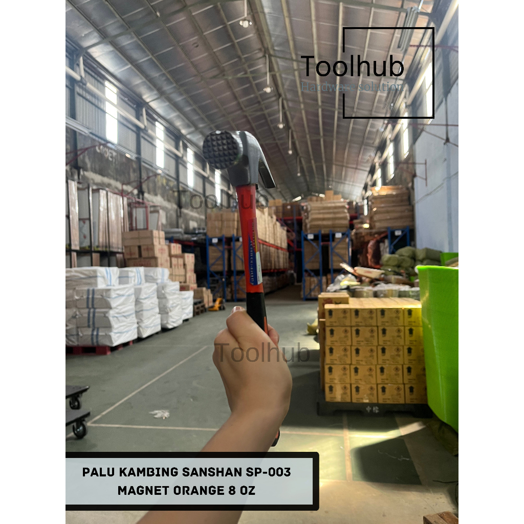 PALU KAMBING SANSHAN MOTIF GERIGI ORANGE | PALU DOMBA | PALU KAMBING MAGNET | PALU MAGNET | PALU TUK