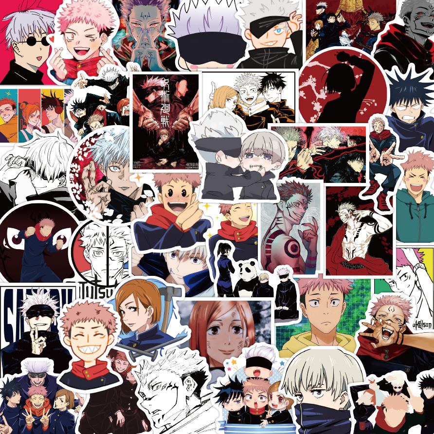 

(40 PCS) Sticker Jujutsu Kaisen Glossy Dan Anti Air