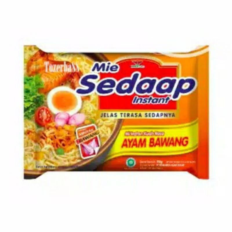 

Mie Sedaap rasa ayam bawang 70g