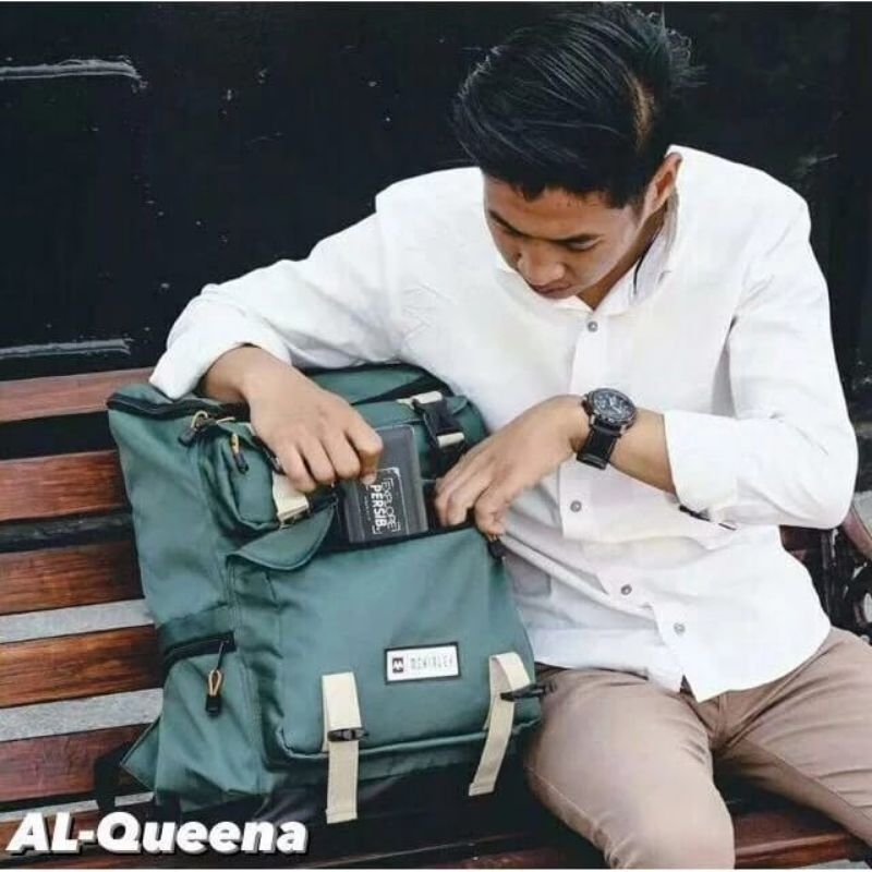 Tas Ransel Pria/Muat banyak barang/Tas sekolah/kerja