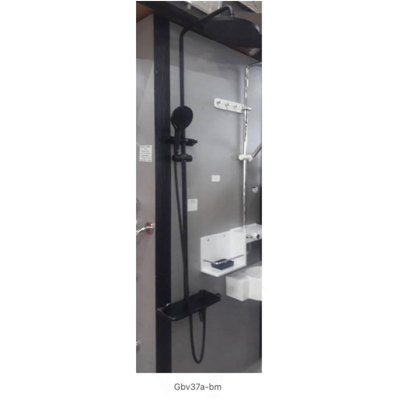 PROMO SALE GERMANY BRILLIANT GBV37A-BM SHOWER TIANG SURFACE DOVE HITAM