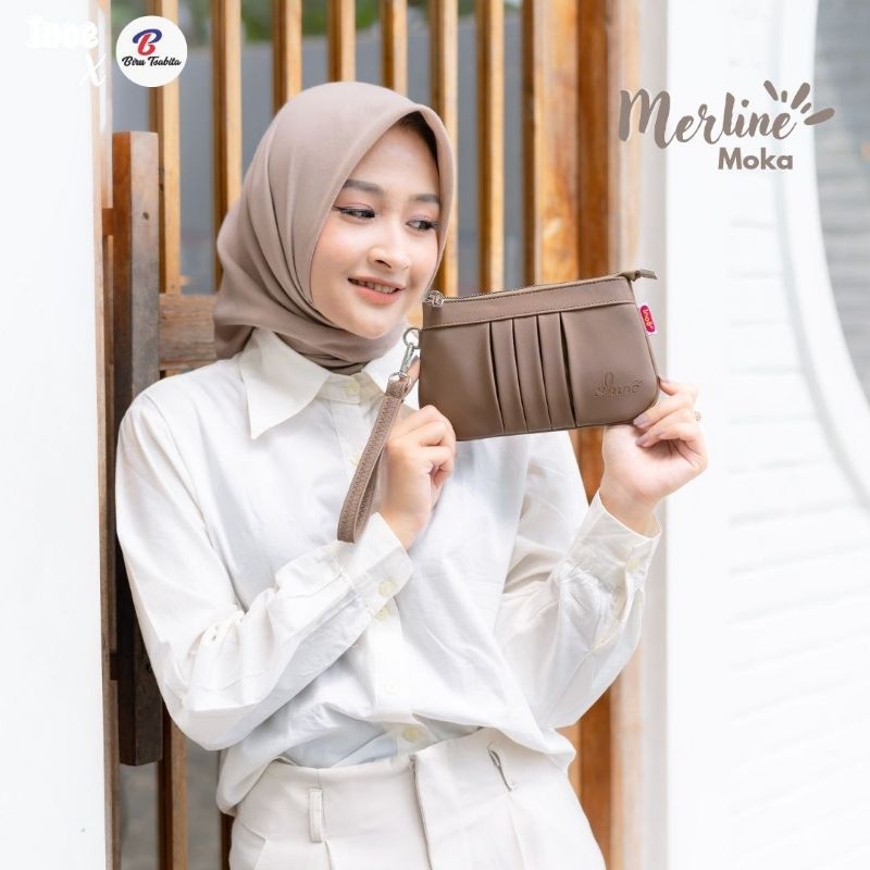 BIRU TSABITA X INOE Merline Pouch Dompet