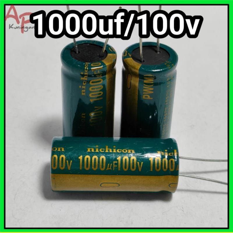 Elco 1000uf 100v Baru Original Asli