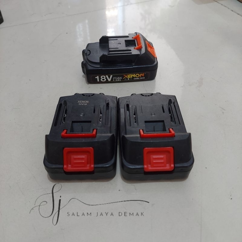 BERGARANSI Baterai bor cordless LXT 18 V 1.5 Ah xenon SECOND NORMAL SIAP PAKAI