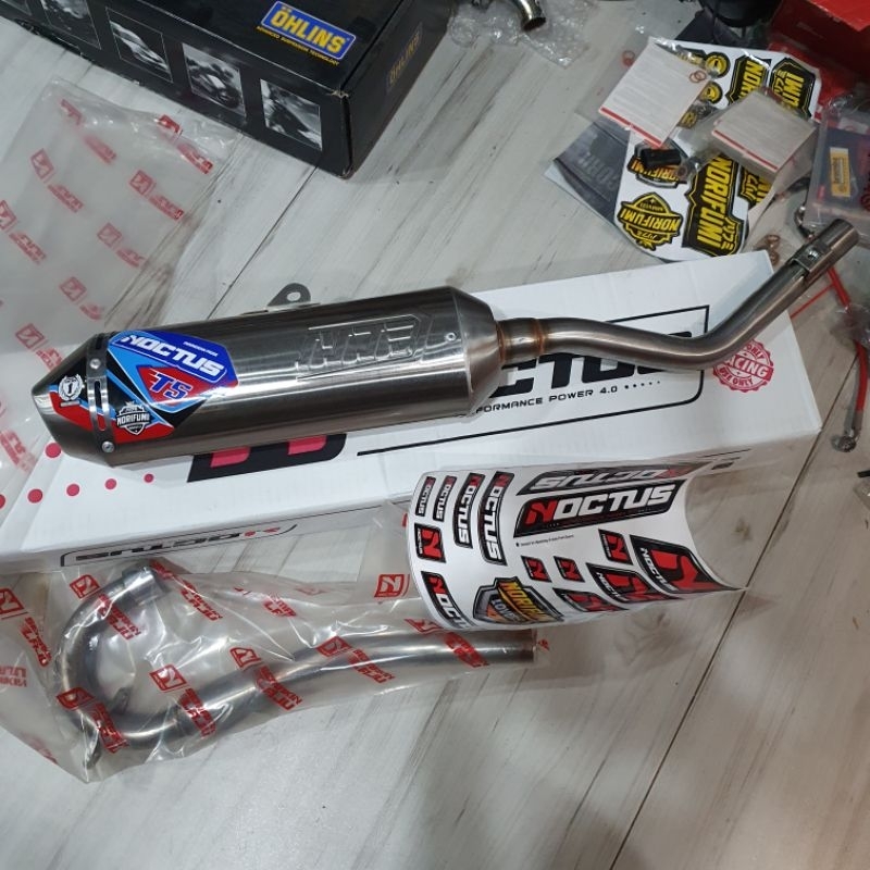 Knalpot Norifumi Noctus T5 Standard Honda CRF 150 Original
