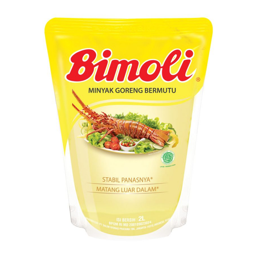 

Minyak Goreng Bimoli Pouch 2 Liter Kemasan Isi Ulang Refill