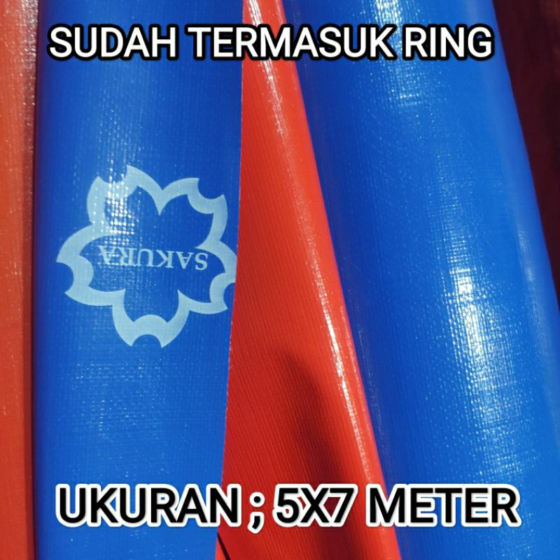 TERPAL A12 SAKURA UKURAN 5X7 METER || TERPAL UKURAN 5X7 METER TYPE A12