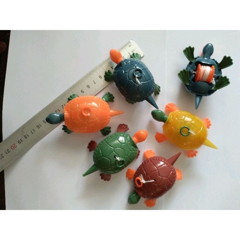 Mainan Kura-Kura Tarik/Mainan Jadul Kura Kura Tarik/Mainan Viral/Mainan Edukasi