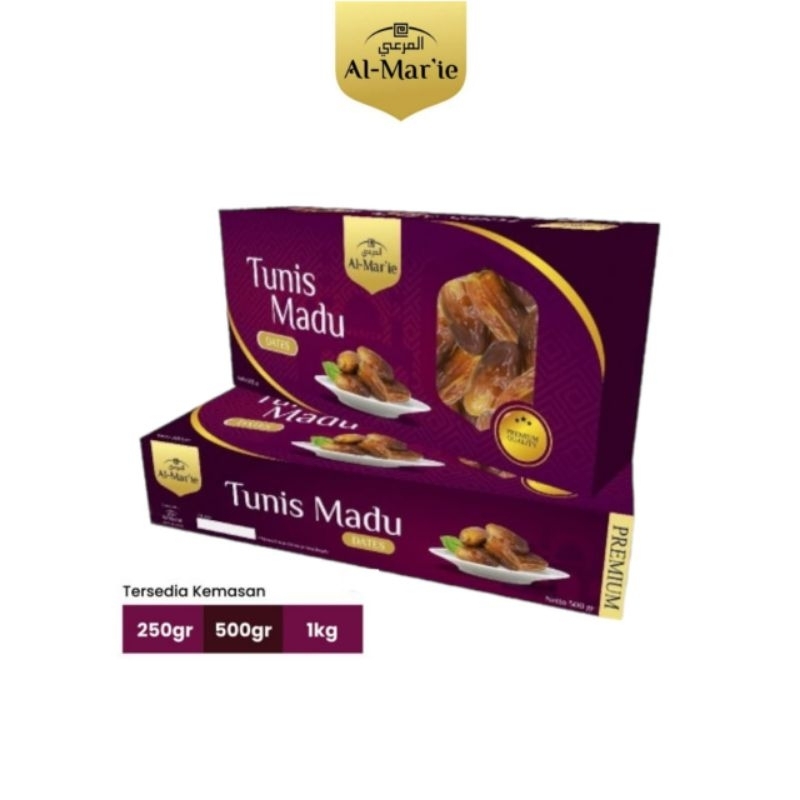

Kurma Tunisia Madu Original Al Mar'ie Premium Dates