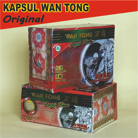Wan Tong Kapsul Wantong Jamu Herbal Obat Asam Urat Pegal Linu